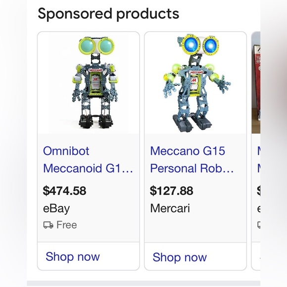 Robotic Mecca Robotics Companion - Blue, White, and Yellow